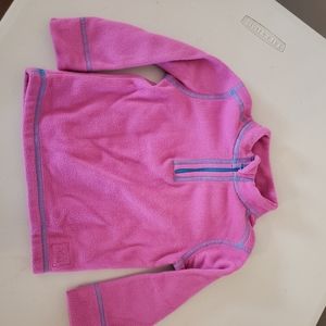 Pink fleece Rei matching long sleeves and bottoms
